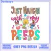 Fun Easter PNG Design Mickey and Minnie Celebrate Easter!