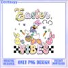 Easter PNG Design Snoopy and Friends with Colorful Eggs