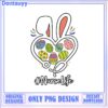 Colorful Unicorn Easter Eggs PNG Design for Instant Download