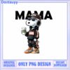 Cute Mama Mouse PNG Design for 2024 Instant Download Art