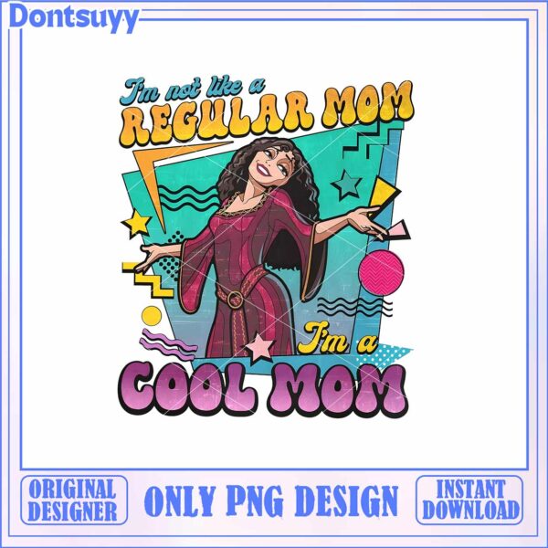 Cool Mom Quote PNG Design for Fun and Unique Gifts