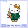 Cute Hello Kitty SVG Design with Heart for Instant Download