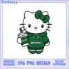 Cute Hello Kitty SVG Design with Heart and SHU Logo Download