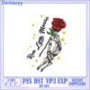 Self Control Embroidery Design for Instant Download PES DST VP3