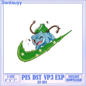 Embroidery Digital File Cute Character Leaf Design Instant Download Embroidery Digital File Cute Character Leaf Design Instant Download