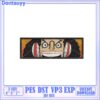 Embroidery Design Download Cool Character Face 3 Sizes Available