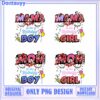 Colorful Birthday Mom Designs for Boys and Girls Instant PNG Download