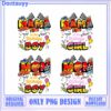 Colorful Cartoon Bow Clipart PNG Collection for Instant Download