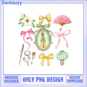 Colorful Vintage Clipart Set Download for Creative Projects PNG