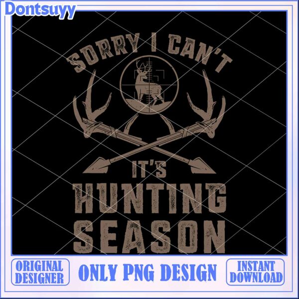 Hunting Season PNG Design Deer