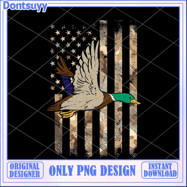 Hunting Duck Png, Camo Season Png