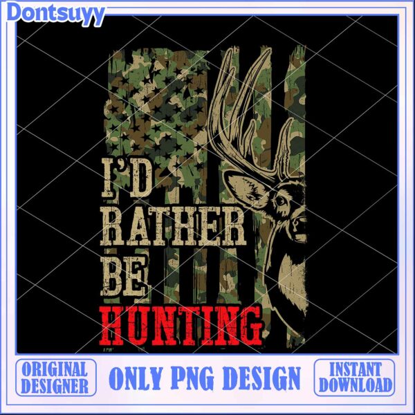 Hunting Camo PNG Design