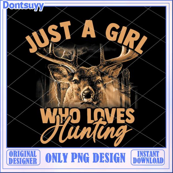 Girl Hunter PNG Design