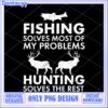Fishing Hunting PNG Design