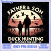 Father Son Hunting Buddies PNG