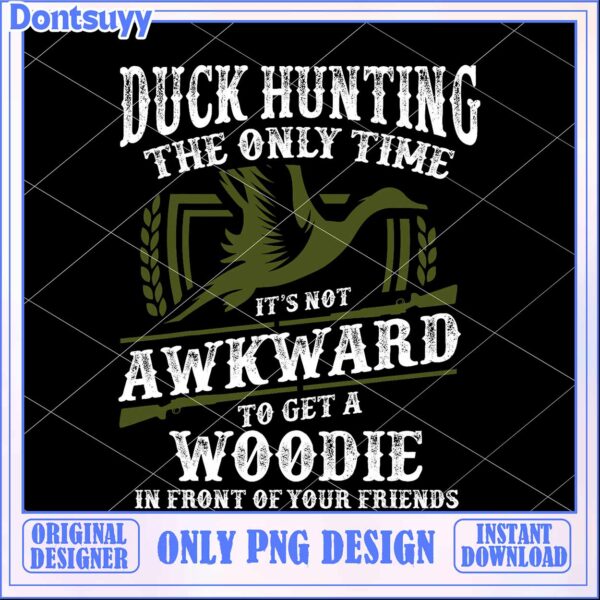Duck Hunting Woodie PNG Design