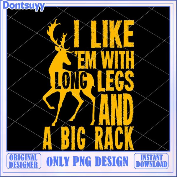 Deer PNG Big Rack, Long Legs