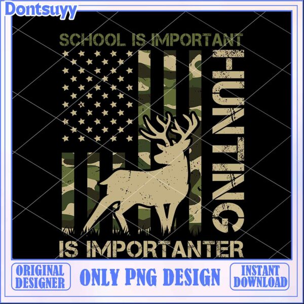 Deer Hunting Camo PNG Design