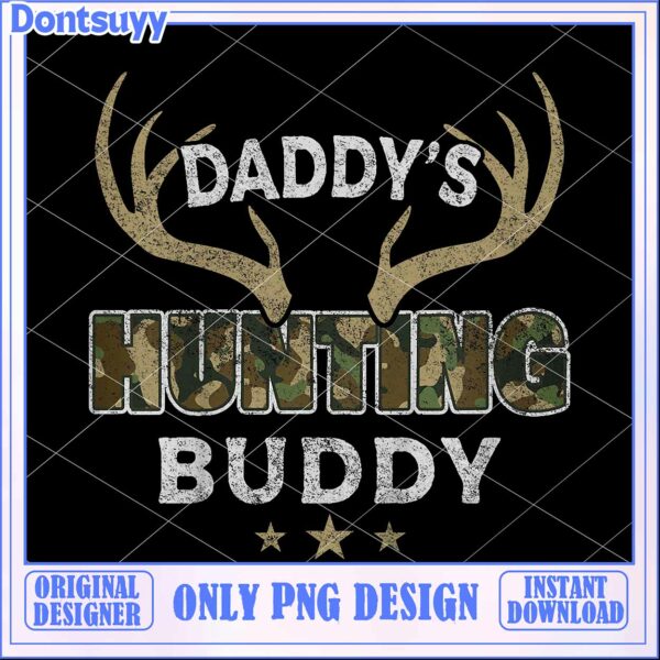 Daddy’s Hunting Buddy PNG