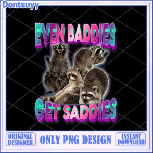 Raccoon Baddies PNG Design